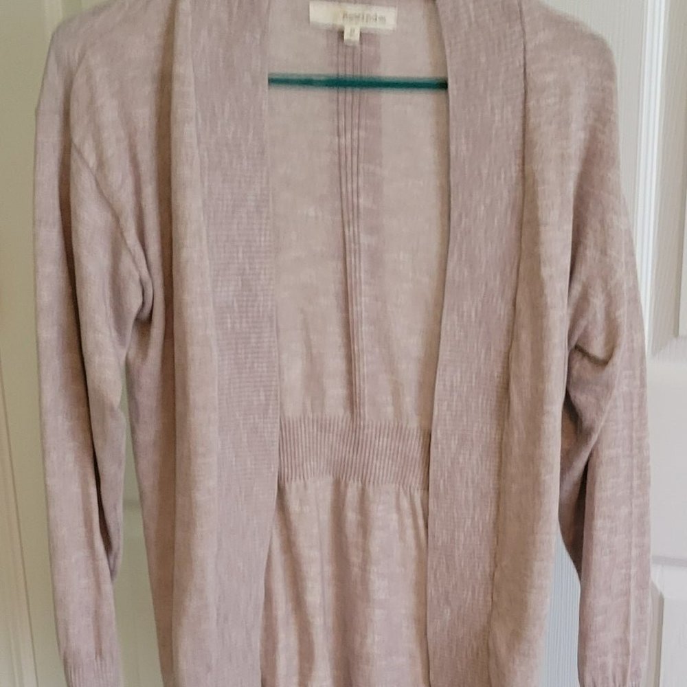 Womens mauve Cardigan, size M